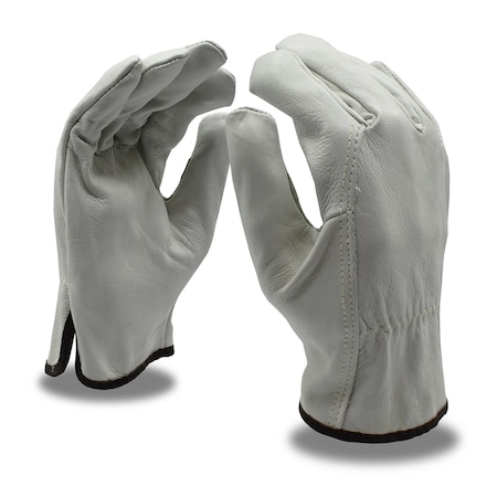 Cordova Leather Driver, Grain Cowhide Gloves, L, 12PK 8220L